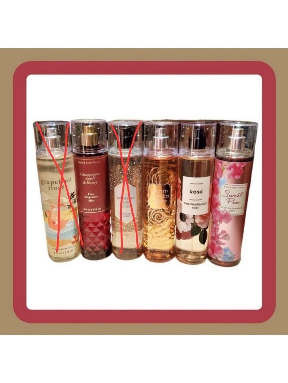 2 NEW Bath and Body Works Fragrance Sprays - Picture 2 of 4